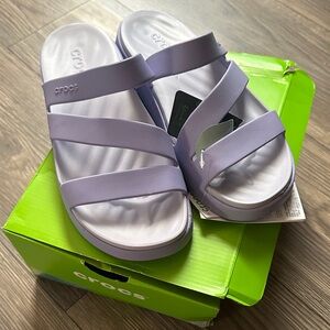 CROCS Women's Light Purple Sandals NWT